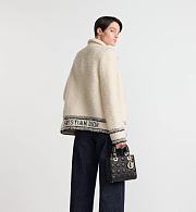 Dior Small Bag in Black Premium leather with Gold-Tone Hardware - 3