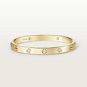 Cartier Inspired Love Bracelet with Screw Motif – Gold Tone - 1