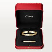 Cartier Inspired Love Bracelet with Screw Motif – Gold Tone - 3