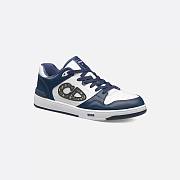 Dior B30 Low-Top Sneakers Navy White – Men's Luxury Sports Shoes - 3