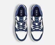 Dior B30 Low-Top Sneakers Navy White – Men's Luxury Sports Shoes - 4