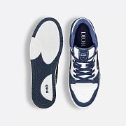 Dior B30 Low-Top Sneakers Navy White – Men's Luxury Sports Shoes - 2