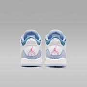 Air Jordan 3 Retro GS “Powder Blue Pink” – Youth Sneakers HQ0783-101 - 3