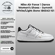 Nike Air Force 1 Dance Women’s Shoes – Summit White/Light Bone IB6543-101 - 1