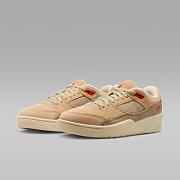 Jordan Flight Court “Mushroom / Desert Camo / Fossil / Fire Red” – HF3255-201 - 5