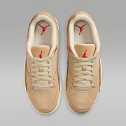 Jordan Flight Court “Mushroom / Desert Camo / Fossil / Fire Red” – HF3255-201 - 4