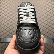 Louis Vuitton Trainer Sneaker “Black Monogram” – 1AAREW - 5