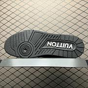 Louis Vuitton Trainer Sneaker “Black Monogram” – 1AAREW - 3