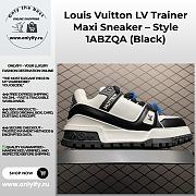 Louis Vuitton Trainer Maxi Sneaker – Style 1ABZQA - 1