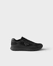 Prada Mesh and Rubber Sneakers – Triple Black - 6