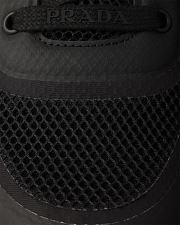 Prada Mesh and Rubber Sneakers – Triple Black - 3