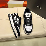 AMIRI Black & White Classic Low-Top Sneakers - 6