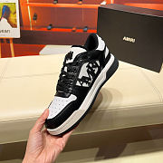 AMIRI Black & White Classic Low-Top Sneakers - 2