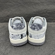 Amiri Skel Top Low Sneakers – Grey Tie Dye - 6