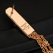 Hermès Kelly Gavroche Earrings in Rose Gold - 5