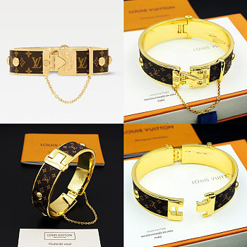 Louis Vuitton LV Signature Armband S00 – Fashion Jewelry Bracelet