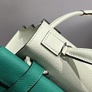 Hermès Kelly Doll Picto Bag – Mint Green Multicolor Swift Leather - 2