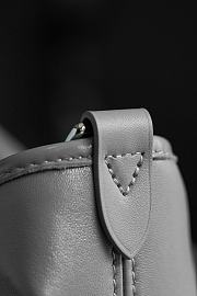 Louis Vuitton CarryAll Cargo Vibe PM Bag – Grey Calfskin Leather - 2