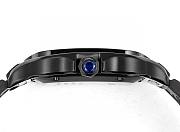 Cartier Santos de Cartier ADLC Black Automatic – Black Dial, Rubber Strap, 39.8mm - 5