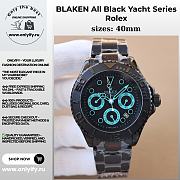 BLAKEN All Black Yacht Series Rolex – Multi-function Limited Edition - 1