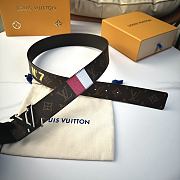 Louis Vuitton Monogram LV Initiales No.7 Belt – Brown/Black - 6