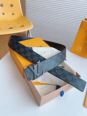 Louis Vuitton Damier Graphite Belt – Matte Black LV Buckle - 4