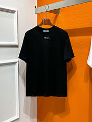 Prada Milano Minimalist Logo T-Shirt – White Edition - 3