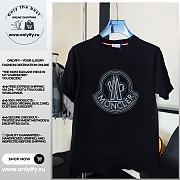 Moncler Classic Logo T-Shirt – Black - 1