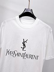 Yves Saint Laurent Logo Black T-Shirt – YSL-Inspired Design - 6