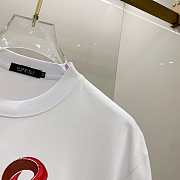 GUCCI-Inspired White T-Shirt with Red Snake Graphic – Bold Designer Look - 5