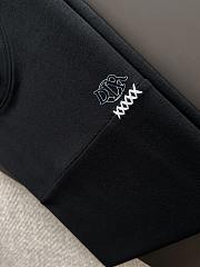 Dior Minimalist Logo Stitch Black T-Shirt - 3