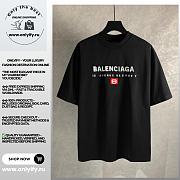 Balenciaga 10 Avenue George V Black T-Shirt - 1