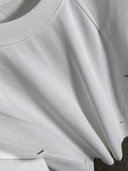 Burberry Stitch Accent White T-Shirt - 6