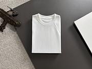 Burberry Stitch Accent White T-Shirt - 5