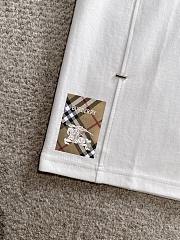 Burberry Stitch Accent White T-Shirt - 2