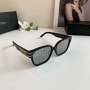  Christian Dior CD Iconic Monogram Square Sunglasses – Black/Gold - 6