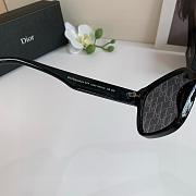  Christian Dior CD Iconic Monogram Square Sunglasses – Black/Gold - 4