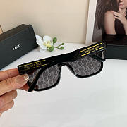  Christian Dior CD Iconic Monogram Square Sunglasses – Black/Gold - 2