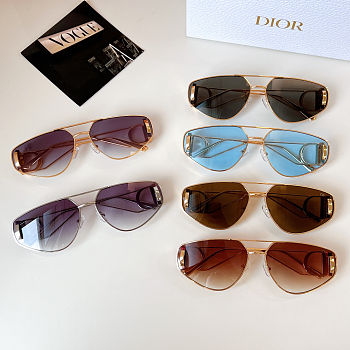 Christian Dior CD Aviator Sunglasses – Multicolor Lens Collection