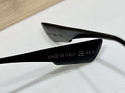 Christian Dior Signature Oval Sunglasses – Black Frame with Gradient Lenses - 6