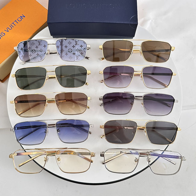 Louis Vuitton Unisex Sunglasses – Luxury Square & Aviator Collection - 1