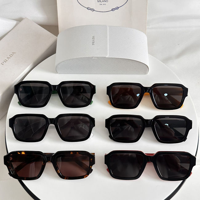 PRADA Square Frame Sunglasses – Bold Luxury Eyewear for Men & Women - 1
