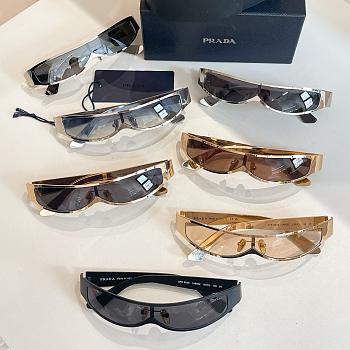 PRADA Futuristic Shield Sunglasses Collection