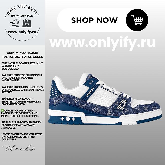 Louis Vuitton Trainer Sneaker 1A9JGR - 1