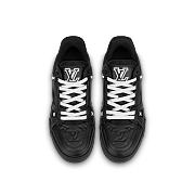 Louis Vuitton Trainer Sneaker “Triple Black” 1AAREY - 5