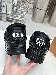 Louis Vuitton Trainer Sneaker “Strass Black” 1ACEOJ - 4