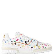 Louis Vuitton Trainer Sneaker “Multicolor Monogram” 1AHEKG - 4