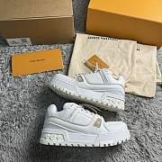 Louis Vuitton Trainer Sneaker “Triple White” 1ACNY1 - 6