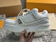 Louis Vuitton Trainer Sneaker “Triple White” 1ACNY1 - 3