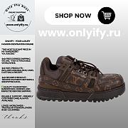 Louis Vuitton Trainer Sneaker “Chocolate Monogram” 1AD7DT - 1